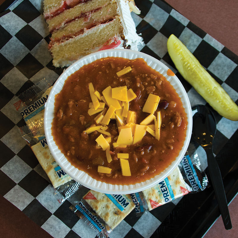 Chili at Merritt’s Bakery